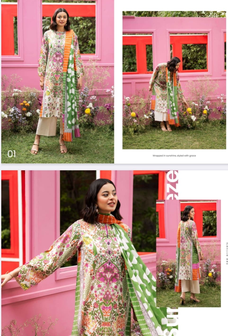Pakistani Brand Three Piece