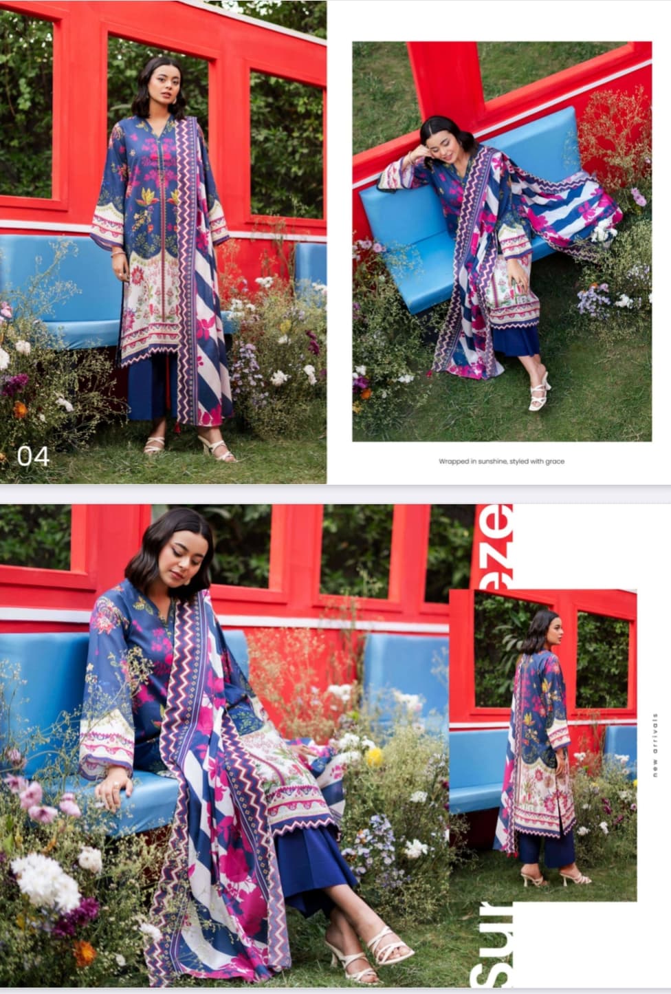 Pakistani Brand Three Piece