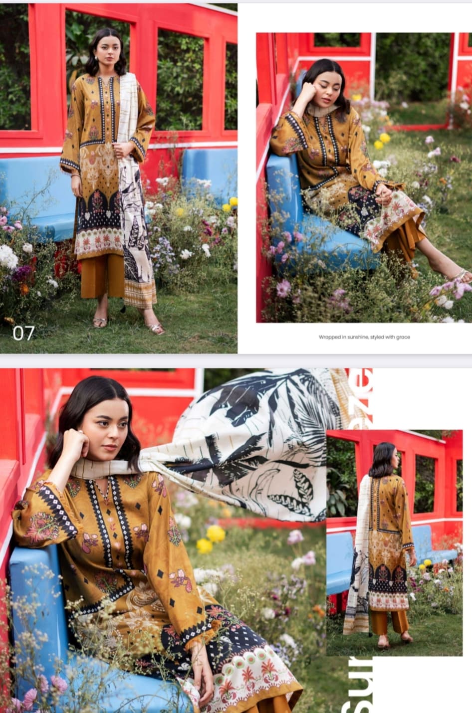 Pakistani Brand Three Piece