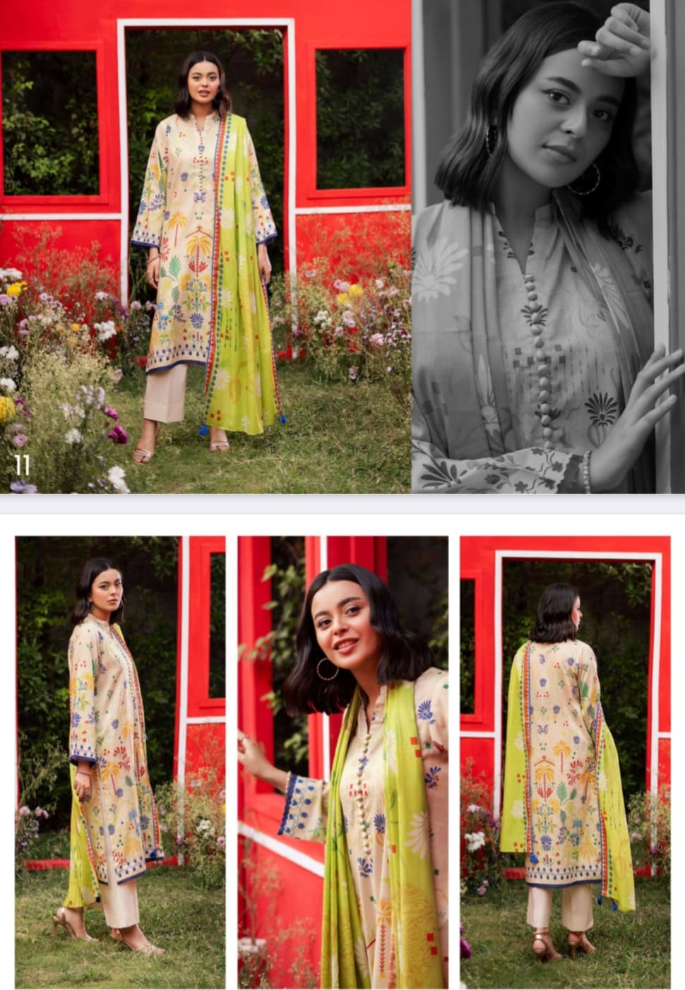 Pakistani Brand Three Piece