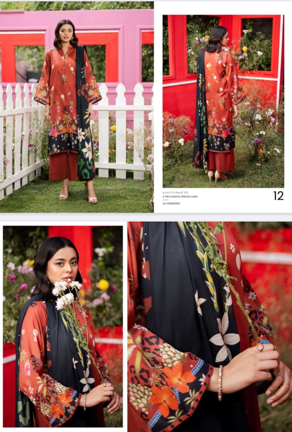 Pakistani Brand Three Piece