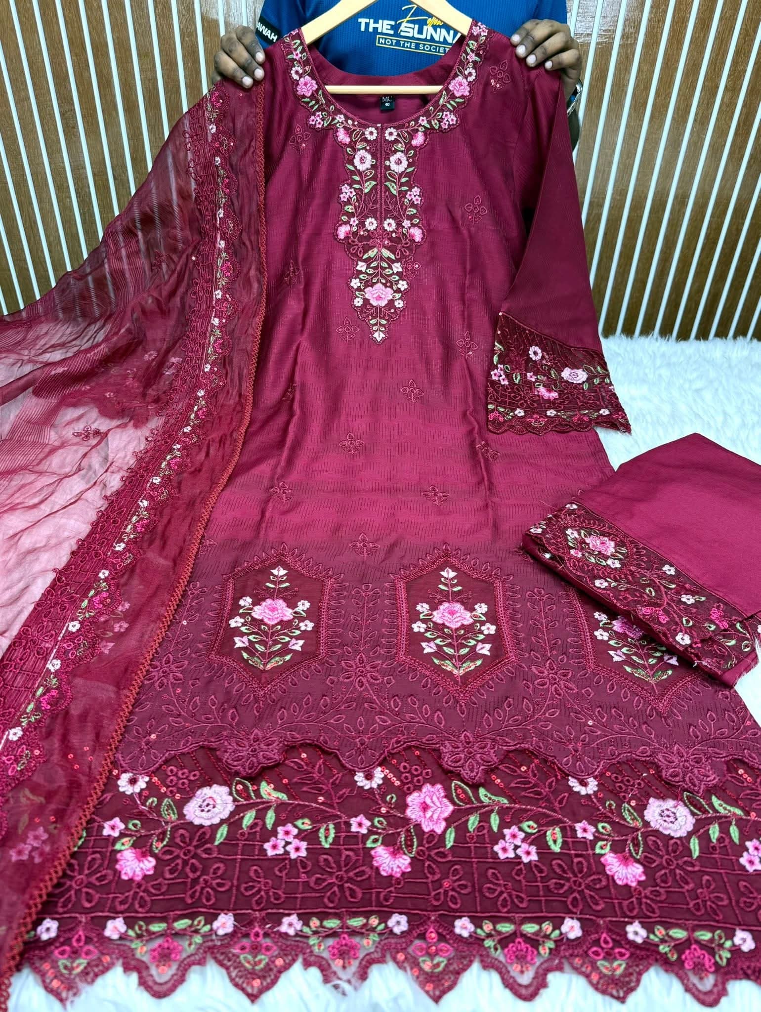 Pakistani Inspired Three Piece