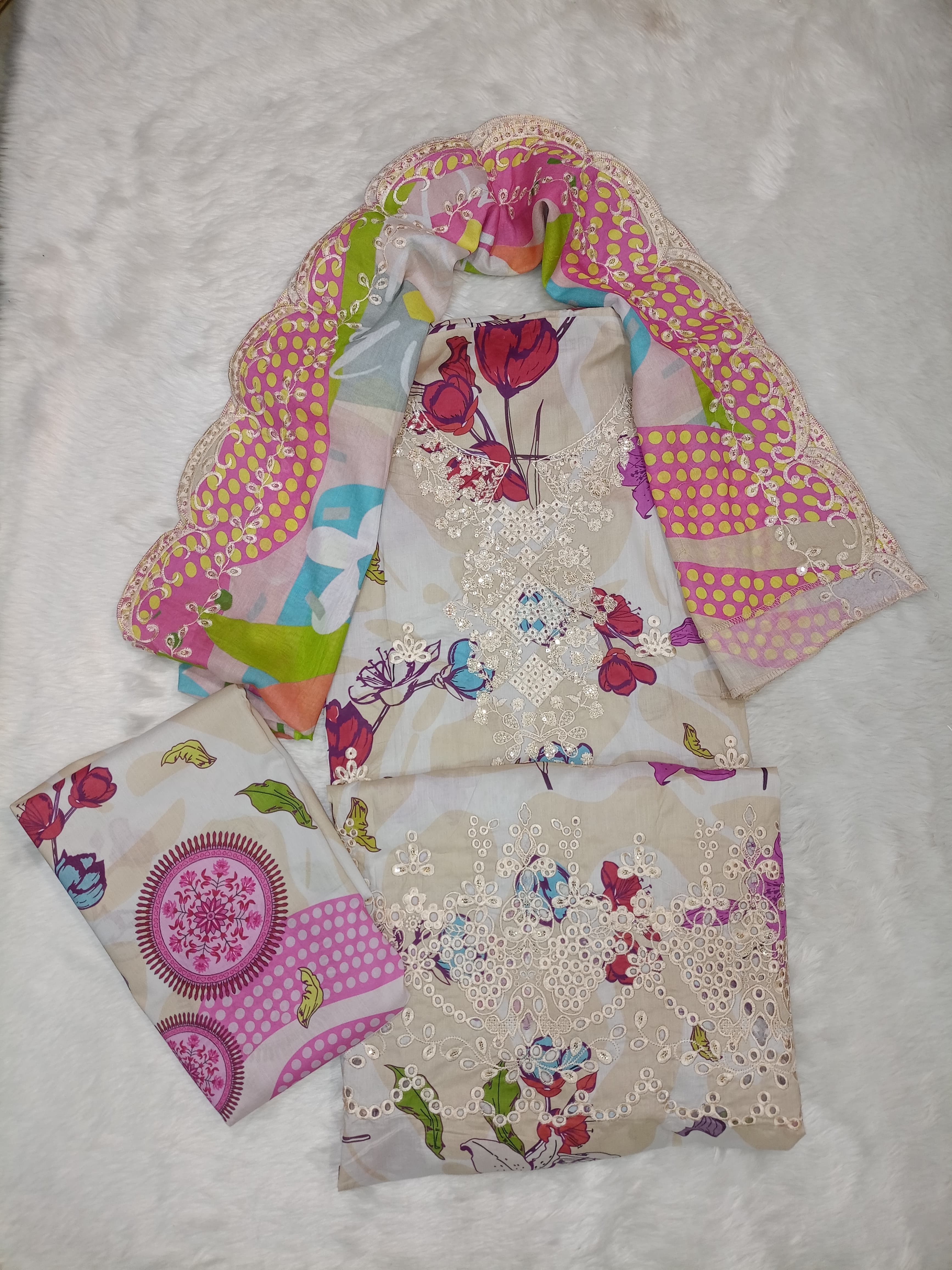 Pakistani Inspired Three Piece